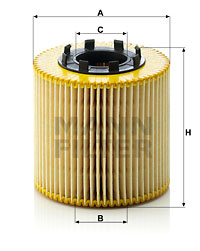 Oljefilter MANN-FILTER HU 923 x