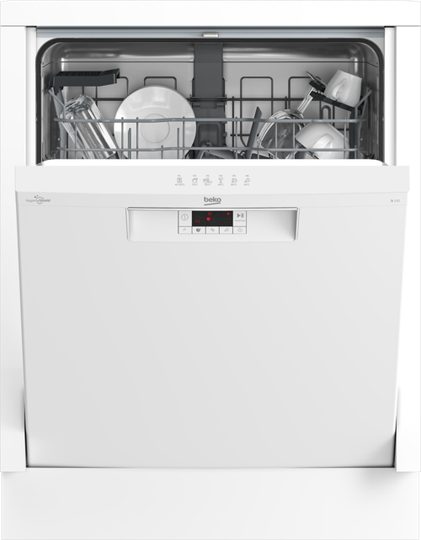 Beko Bdun1e420 Inbyggd Diskmaskin - Vit