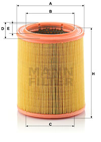 Luftfilter MANN-FILTER C 1472