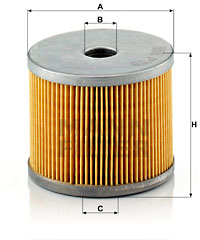 Bränslefilter MANN-FILTER P 78 x