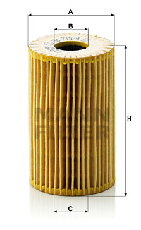Oljefilter MANN-FILTER HU 715/4 x