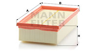 Luftfilter MANN-FILTER C 2485/1