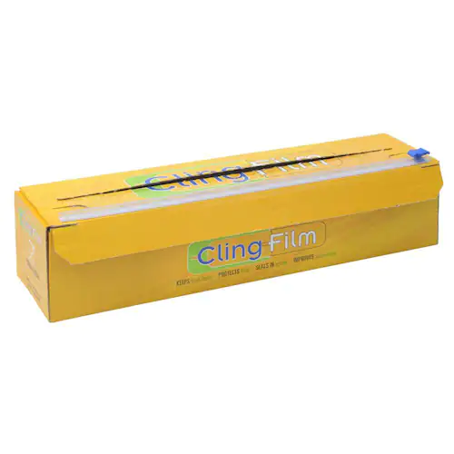 ABENA Plastfolie Cutbox PVC 45cmx300m 8my