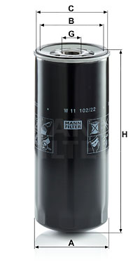 Oljefilter MANN-FILTER W 11 102/22