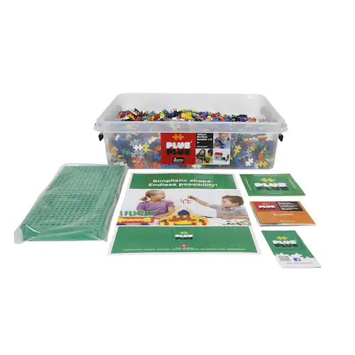 PLUS PLUS Plus Plus MINI basic med byggplattor