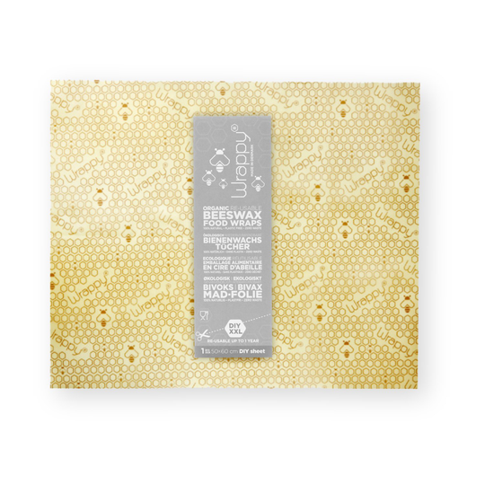 Wrappy Återanvändbar Bivaxfolie - DIY Pack (XXL), 1 ark