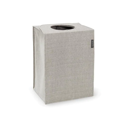 BRABANTIA Tvättkorg Rektangulär 55L Grå