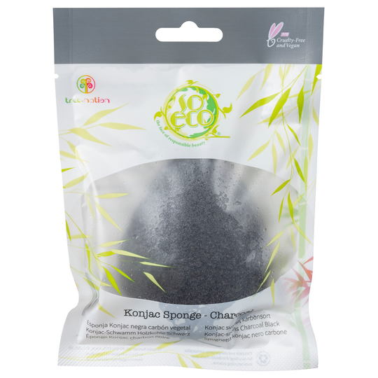 So Eco Konjac Sponge - Charcoal