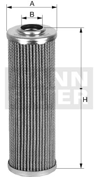 Hydraulikfilter, automatväxel MANN-FILTER HD 45/5