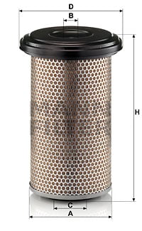 Luftfilter MANN-FILTER C 20 325