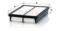 Luftfilter MANN-FILTER C 27 019