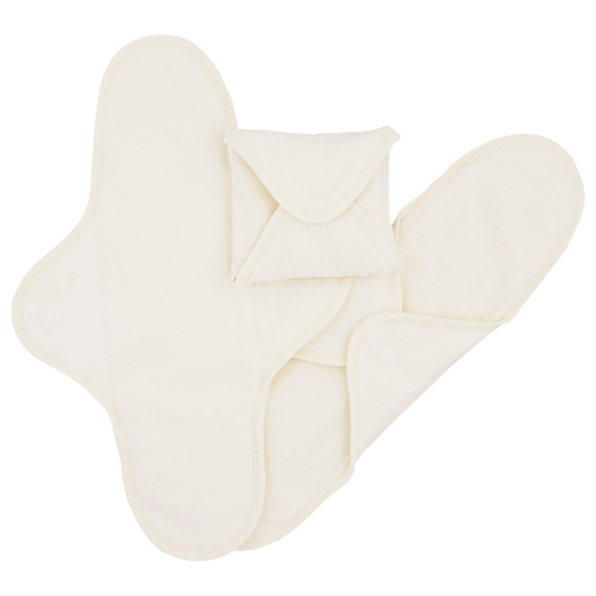 Imse Ekologiska Tygbindor Classic natt - Natural, 3-pack