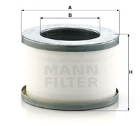 Filter, tryckluft MANN-FILTER LE 5008