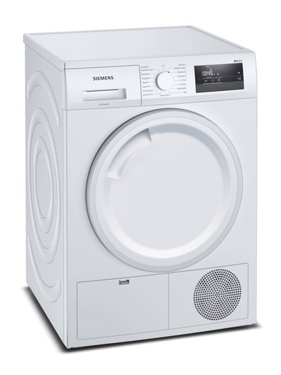 Siemens Wt43h07ldn Iq300 Kondenstumlare - Vit