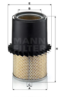 Luftfilter MANN-FILTER C 22 337