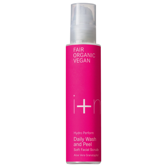 i+m Naturkosmetik Hydro Perform Daily Wash and Peel Aloe vera Pomegranate, 150 ml