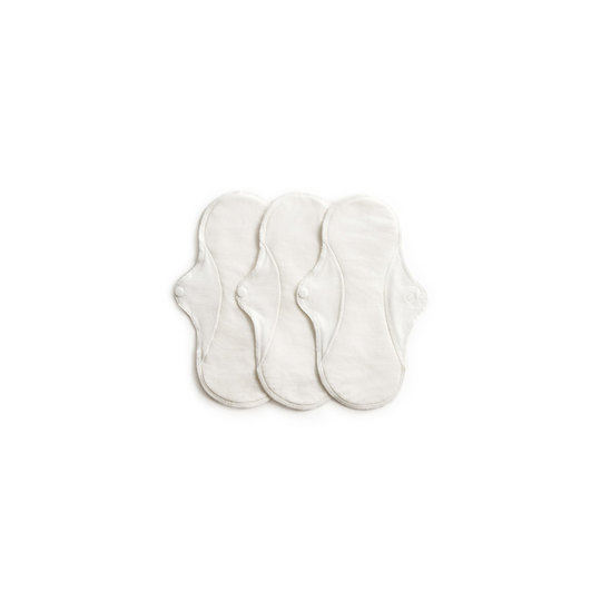 Imse Ekologiska Tygbindor Active - Natural, 3-pack