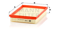 Luftfilter MANN-FILTER C 2562