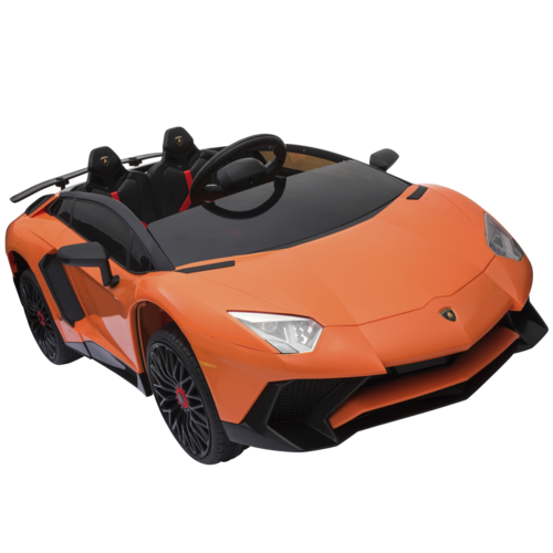 Nordic Play Speed Lamborghini Elbil Aventador 12v För Barn - Orange