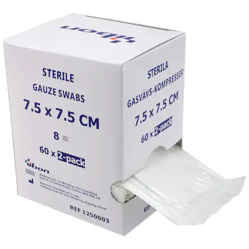 yibon Kompress GV steril 2-p 7,5x7,5cm