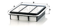 Luftfilter MANN-FILTER C 26 023