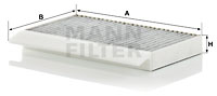 Kupéfilter MANN-FILTER CUK 27 021-2