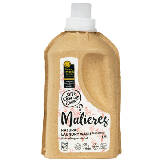 Mulieres Naturligt Tvättmedel Rose Garden, 1,5 L