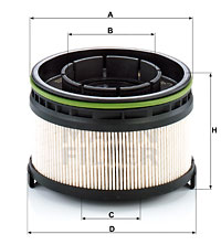 Bränslefilter MANN-FILTER PU 11 001 z KIT
