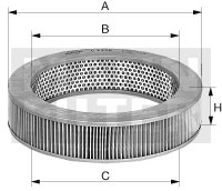 Luftfilter MANN-FILTER C 3042