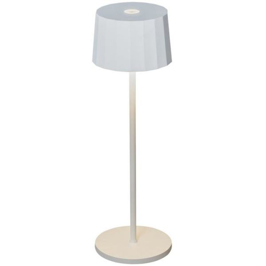 Konstsmide Positano Bordslampa USB, 2,2W Vit