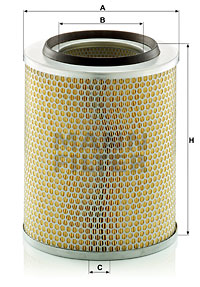 Luftfilter MANN-FILTER C 24 393