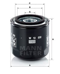 Oljefilter MANN-FILTER W 10 050