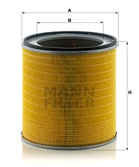 Luftfilter MANN-FILTER C 36 840/3