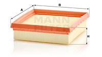 Luftfilter MANN-FILTER C 18 021