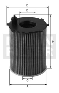 Oljefilter MANN-FILTER HU 7016 x