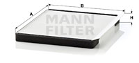 Kupéfilter MANN-FILTER CU 2331