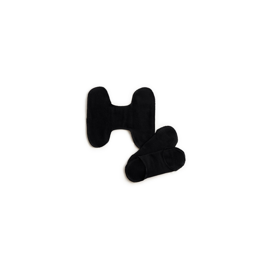 Imse Ekologiska Trosskydd utan knappar - Black, 3-pack