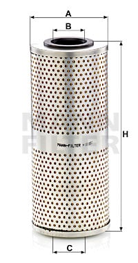 Filter, drifthydraulik MANN-FILTER H 10 007