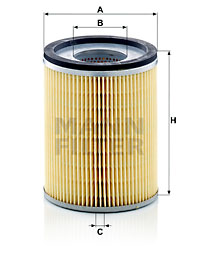 Oljefilter MANN-FILTER H 1366 x