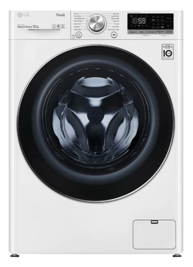 Lg K4wv712n1w Frontmat. Tvättmaskiner - Vit