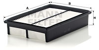 Luftfilter MANN-FILTER C 2841