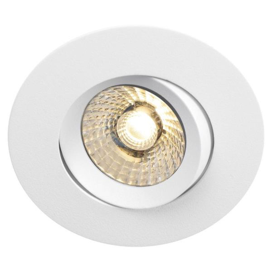 Hide-a-Lite Comfort G3 Tilt Downlight vit, 60° 2700K, 660 lm