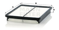 Luftfilter MANN-FILTER C 30 017