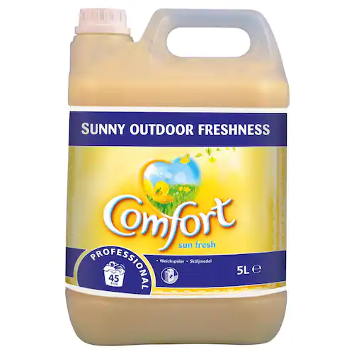 COMFORT Sköljmedel professionellt, flytande, Sunfresh, orange, 5l