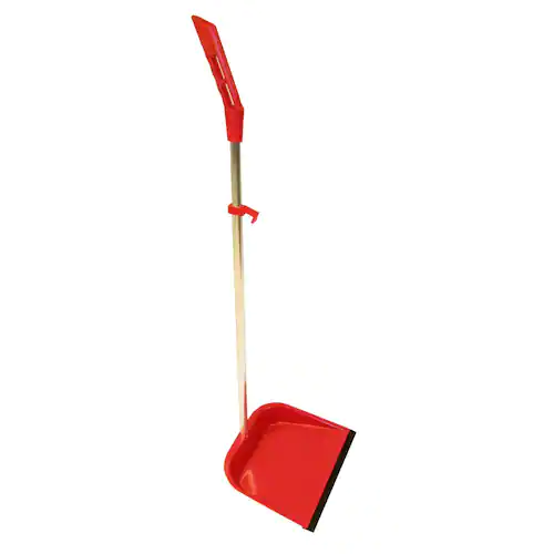 Hygienteknik Sopskyffel Standard ½ lång röd