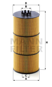 Oljefilter MANN-FILTER HU 12 001 z