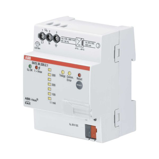ABB 2CDG110145R0011 Spänningsaggregat med diagnos 320mA, LED-display på framsida