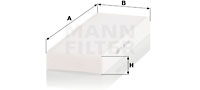 Kupéfilter MANN-FILTER CU 28 010