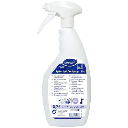 Taski Grovrengöring Sprint Spitfire Spray E5c koncentrerad, sprayflaska 750ml