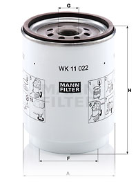 Bränslefilter MANN-FILTER WK 11 022 z